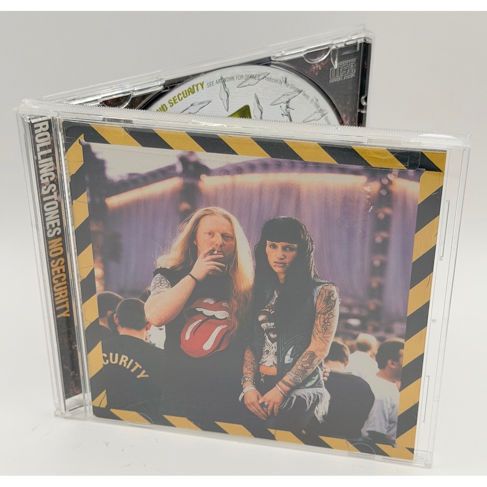 Rolling Stones No Security Live CD 1998 Virgin‎ Records
